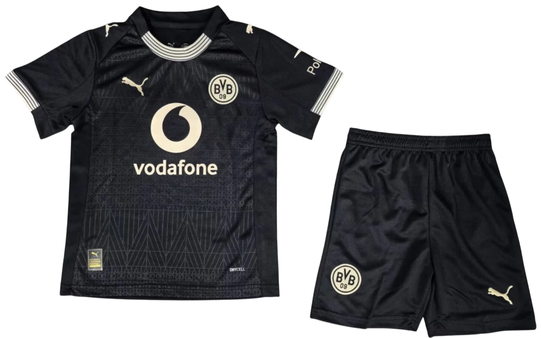 Kit infantil I Borussia Dortmund 2025 2026 Puma oficial Rote Erde